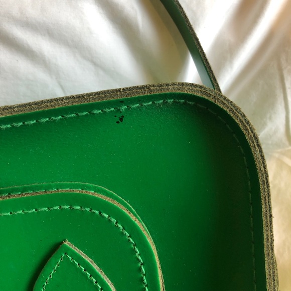 Green Cambridge satchel - Picture 4 of 4